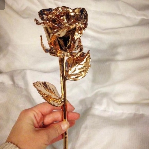24 karat Gold Dipped Natural Rose.  Beautiful gift for Mother’s Day, - Picture 6 of 6